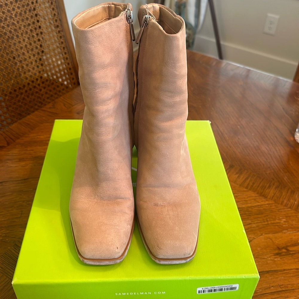 Sam Edelman Osten Leather Bootie, Tan, size 8.5 - Picture 2 of 7
